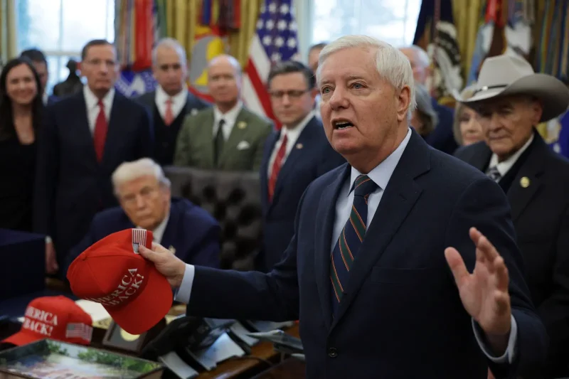 Murió el senador de EEUU Lindsey Graham, aliado de Trump