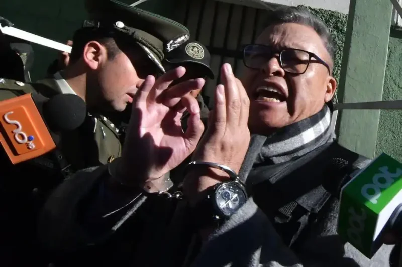 Zúñiga asiste al inicio del juicio por la asonada militar de 2024