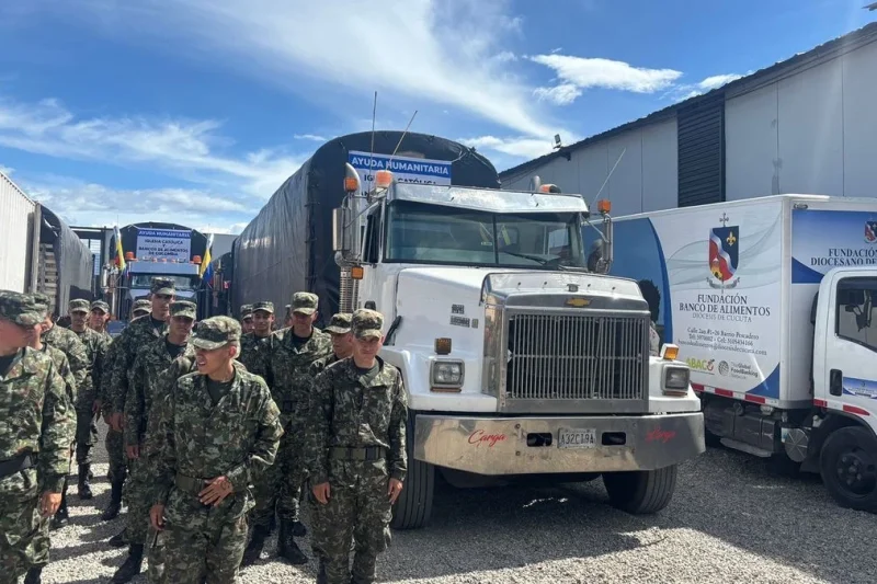 Toneladas de ayudas humanitarias ingresaron a Venezuela