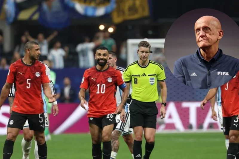 El jefe de arbitraje de la FIFA rechazó cuestionamientos de favorecimiento a Argentina en el partido contra Egipto