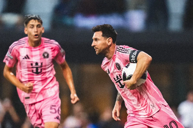 Messi lidera la goleada del Inter Miami al San Luis en la Leagues Cup