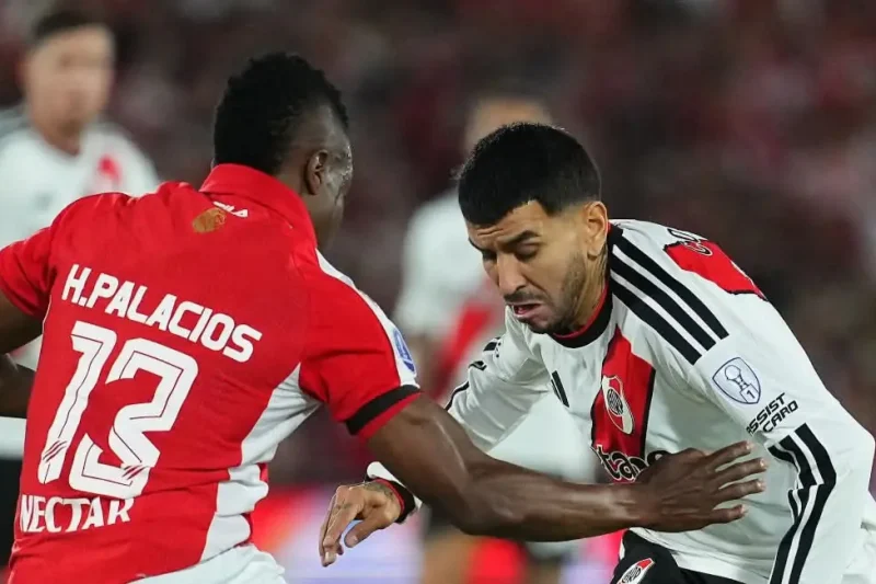 River rescata un empate en Bogotá ante el Independiente Santa Fe
