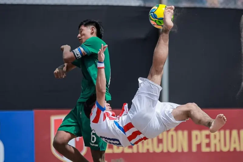 Bolivia cae 6-12 ante Paraguay en el Sub-20 de Playa