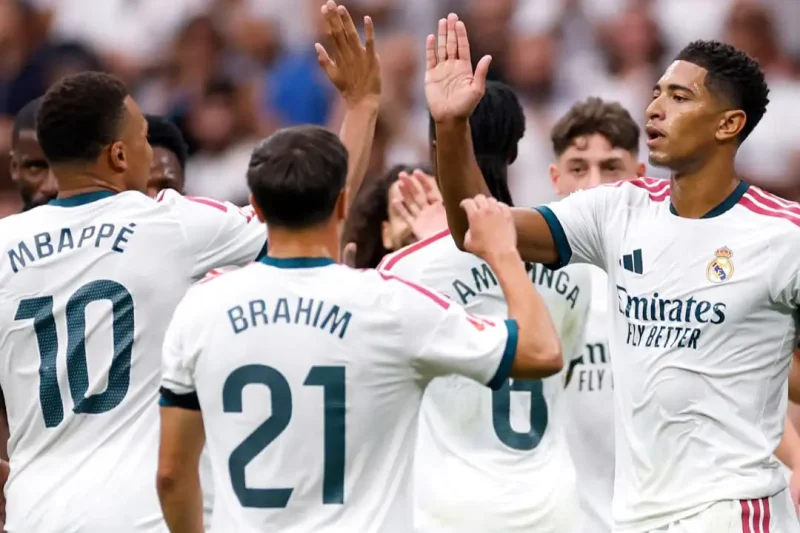 Real Madrid se da un festín ante el Málaga y es líder liguero
