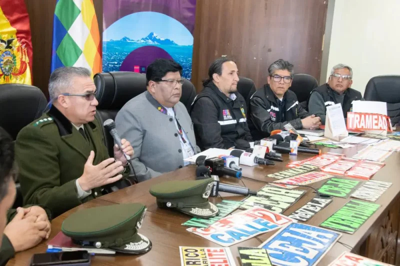 La Alcaldía de El Alto inicia plan para frenar el ‘trameaje’ y ordenar la ciudad