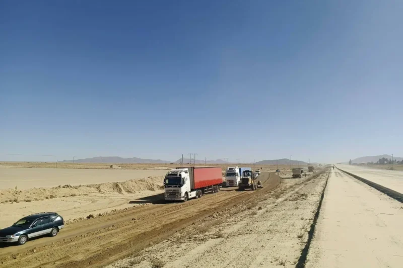 Gobierno reinicia obras de la doble vía Oruro-Challapata