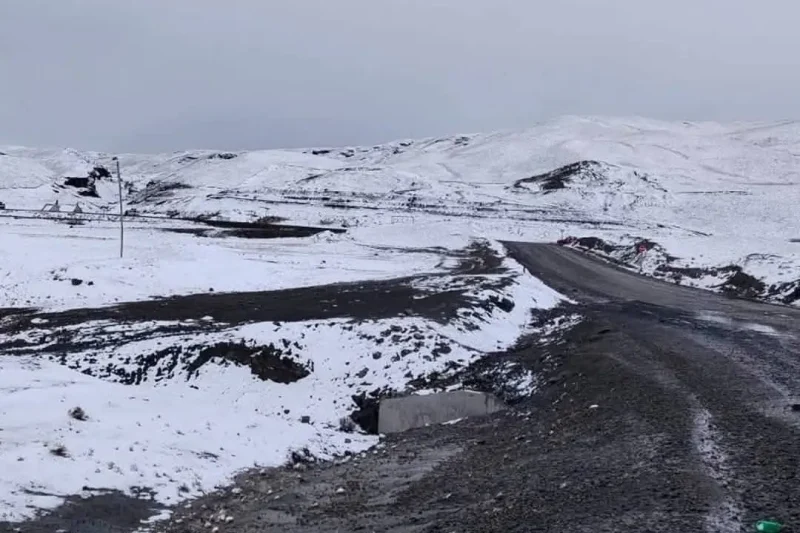 Alerta en La Paz por nevada y brusco descenso de temperaturas