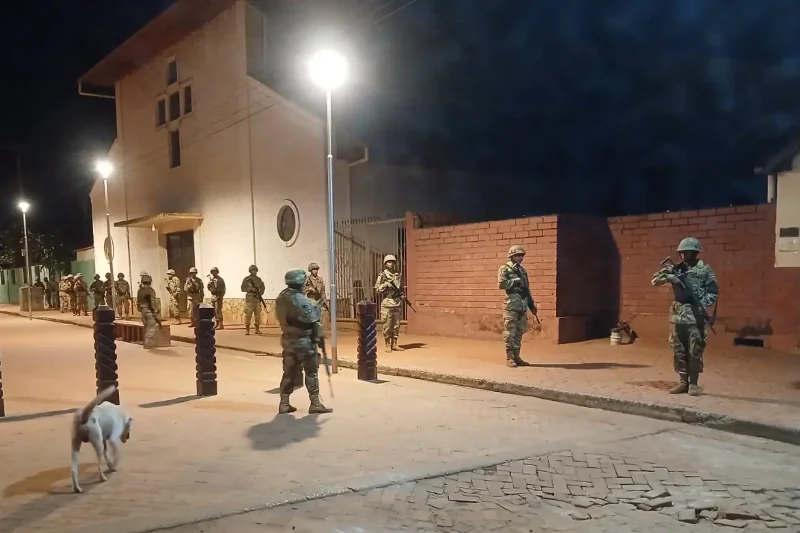Militares realizan patrullajes preventivos en San Matías