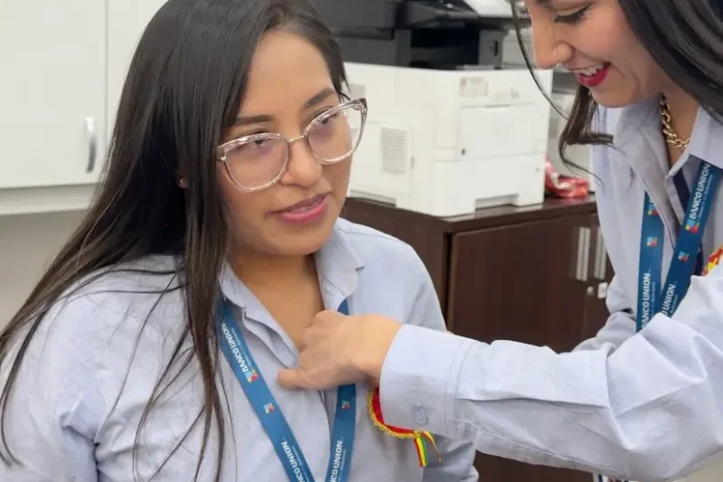Banco Unión celebra los 201 años de Bolivia con acciones