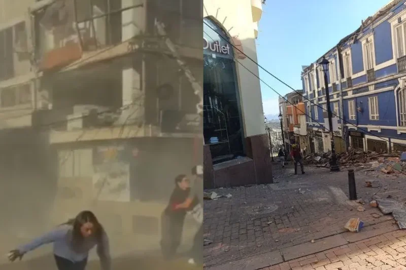 Fuerte sismo de 6,7 grados sacude parte de Colombia