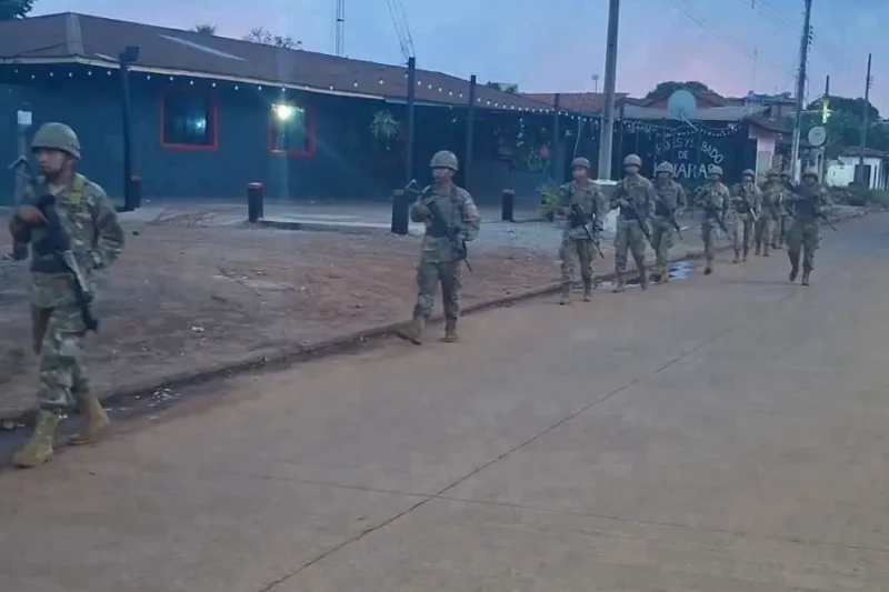 Militares patrullan calles de San Matías tras ola de violencia