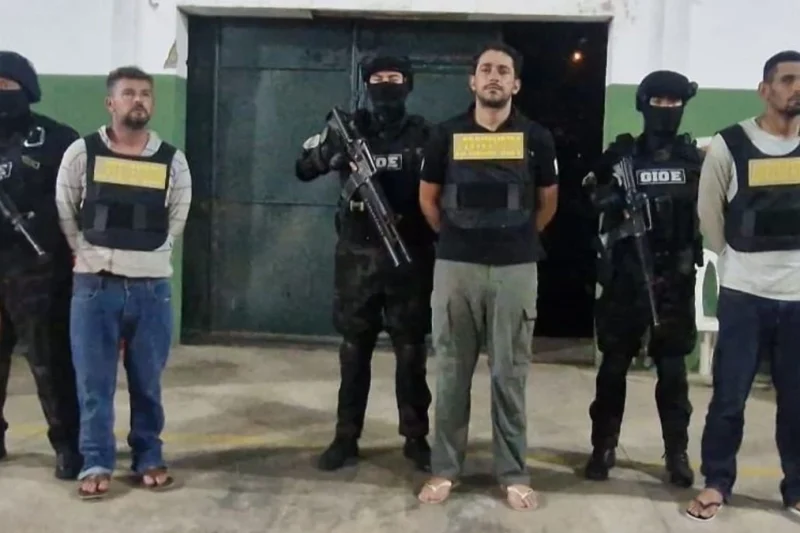 Siete implicados en el asesinato del teniente Salazar son enviados a Palmasola