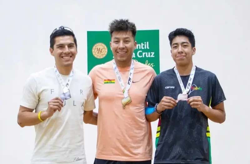 Bolivia define equipo para el Mundial de Ráquet