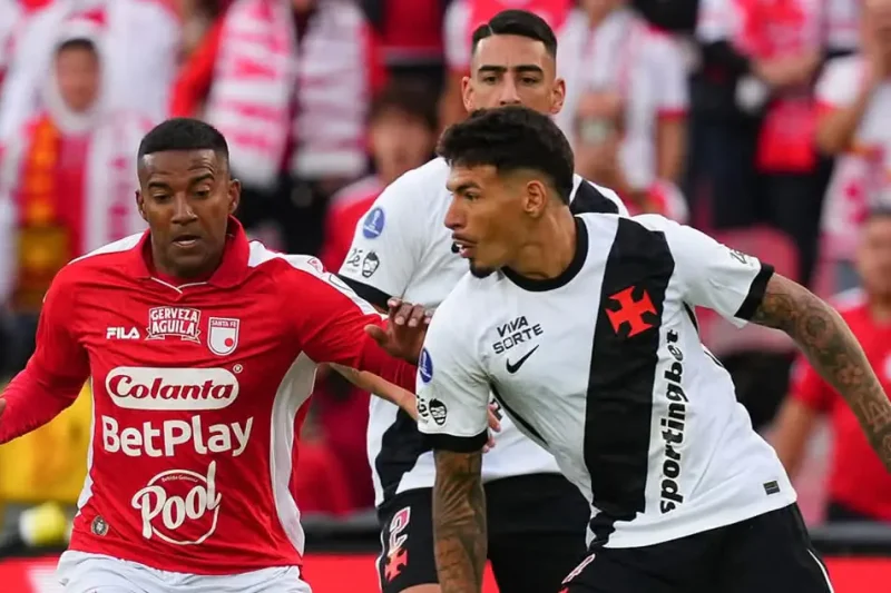 Vasco Da Gama empata en Bogotá ante Independiente Santa Fe
