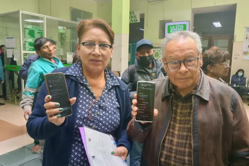 Fichas digitales reducen filas en 63 hospitales de Cochabamba