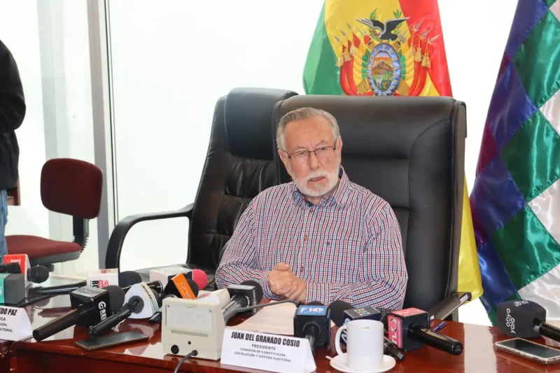 Del Granado plantea límites constitucionales para ampliar el Estado de excepción