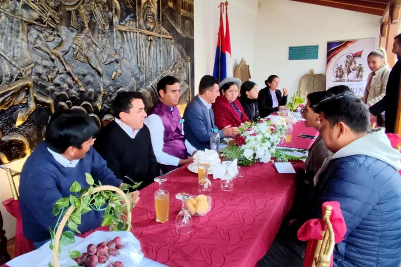 Embajada de India y Tarija impulsan mayor cooperación y actividades conjuntas