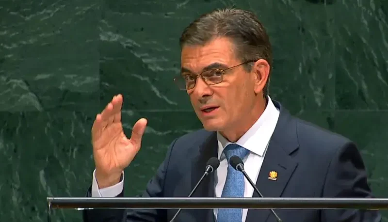 Paz emite su discurso en la Asamblea General de la ONU