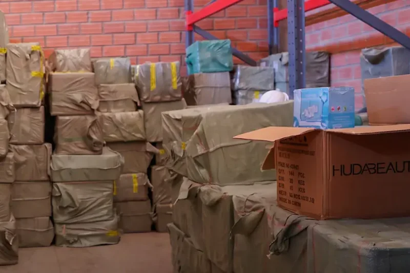 La Aduana Nacional incauta cosméticos de contrabando