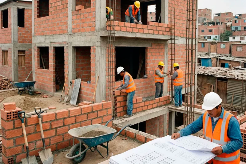 Construcción plantea 5 medidas para evitar paralización de obras y proteger empleos