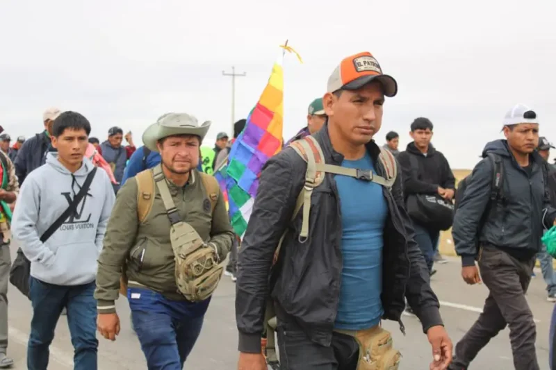 El evismo activa protestas desde el 13 de octubre y anuncia una marcha hacia La Paz