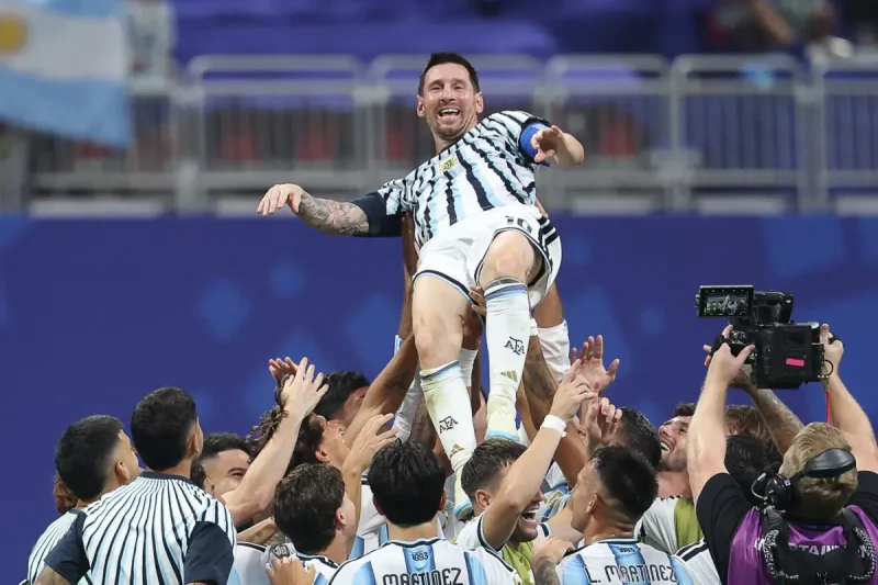 Messi arriba a Argentina para su despedida con la Albiceleste