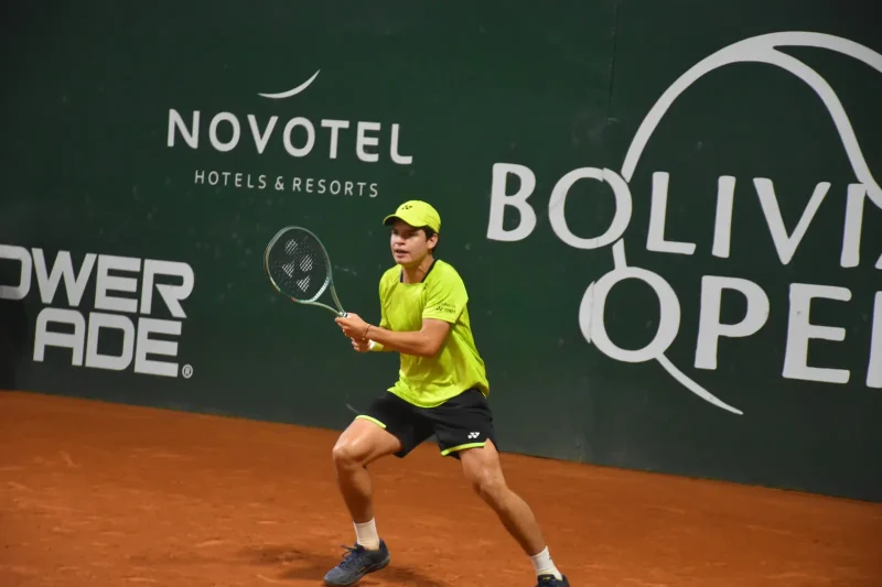 Prado vence en su debut y avanza en el Bolivia Open