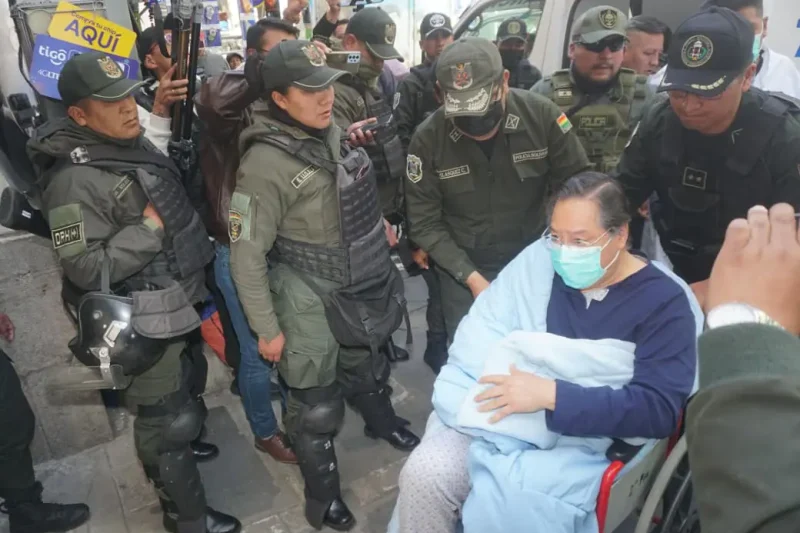 Prada afirma que la salud de Arce se deterioró durante su detención