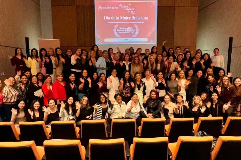 WEF Bolivia impulsa ‘internacionalización’ de empresas que lideran mujeres